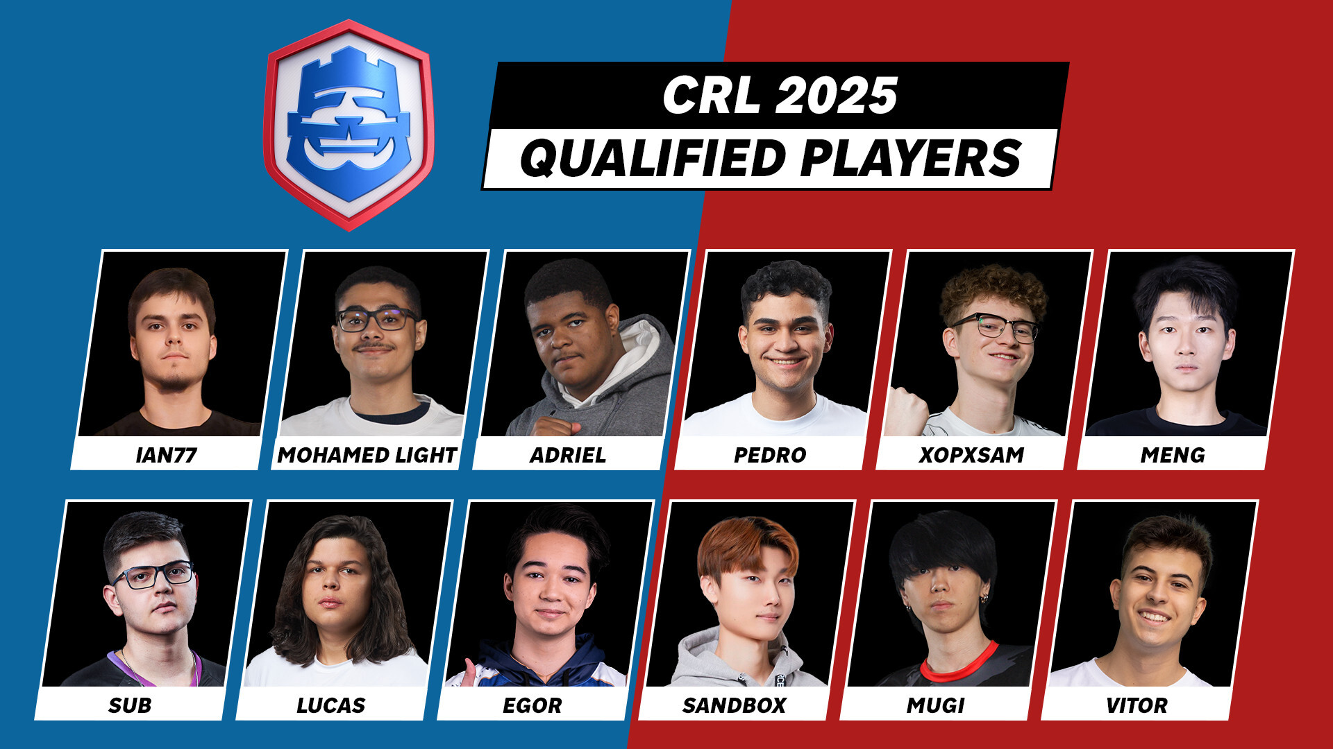 Players Clash Royale League 2025