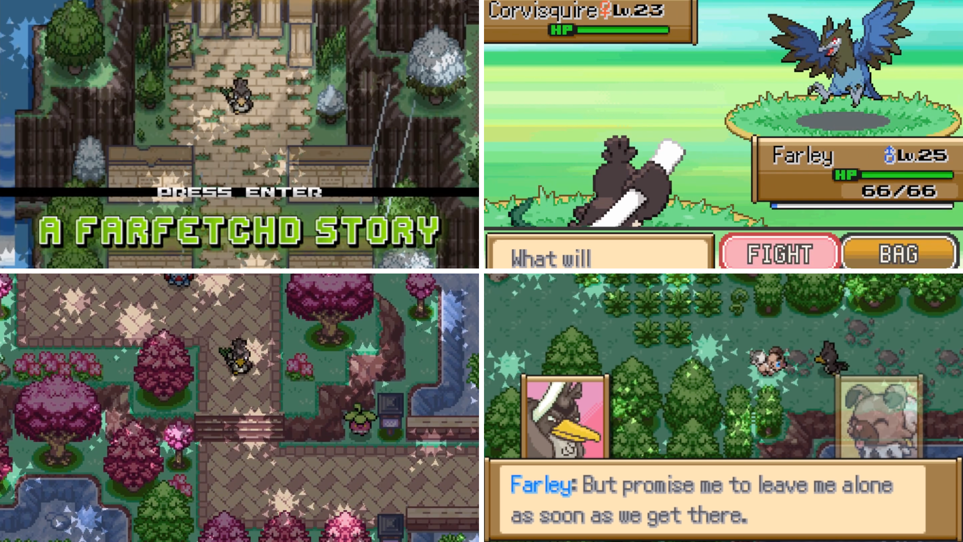 Pokemon A farfetchd Story