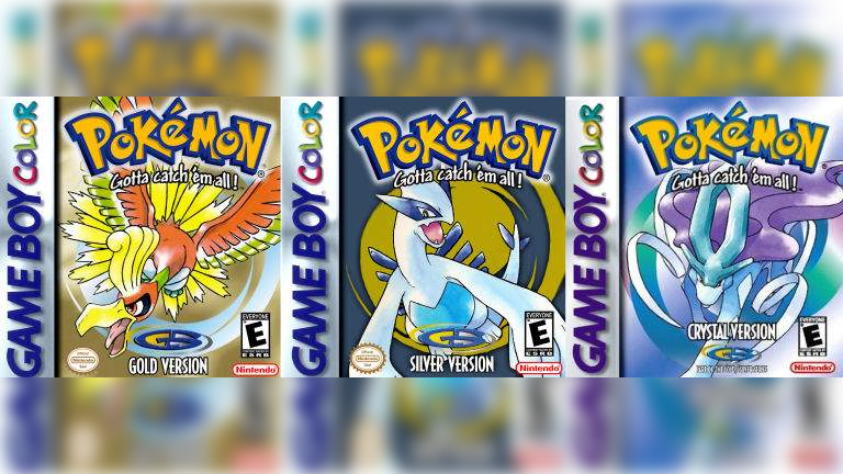 Pokemon Gold Silver Crystal