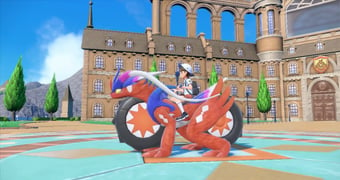 Pokemon Scarlet Violet Legendary Bike
