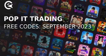 Pop It Trading codes september 2023