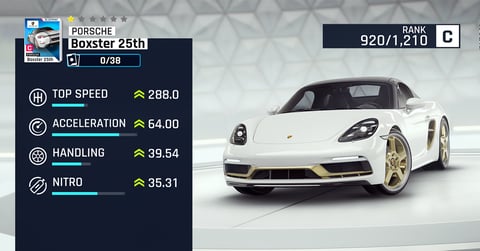 Porsche Boxster25th Asphalt9