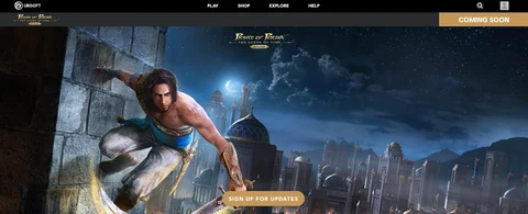 Ubisoft Prince Of Persia: The Sands Of Time Remake Playstation 4 Ps4 