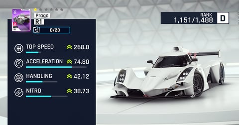 Praga PR1 Asphalt9