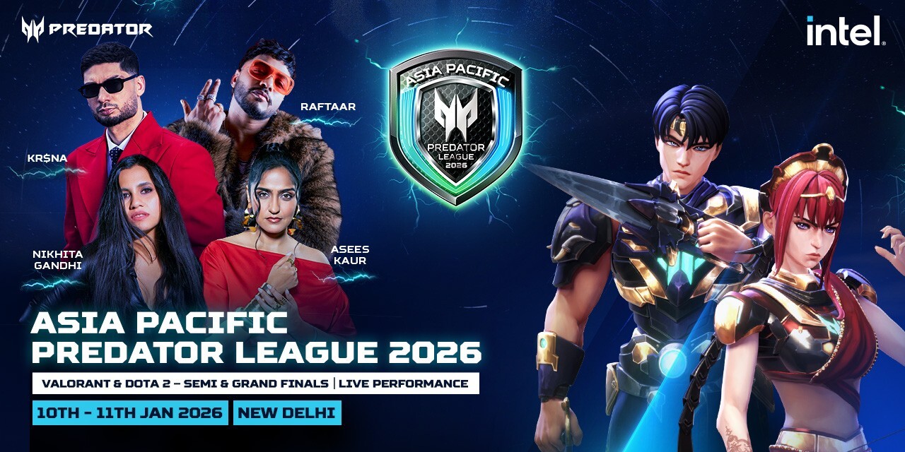 Acer Predator League 2026 Asia Pacific Finale EarlyGame India Predator League 2026 