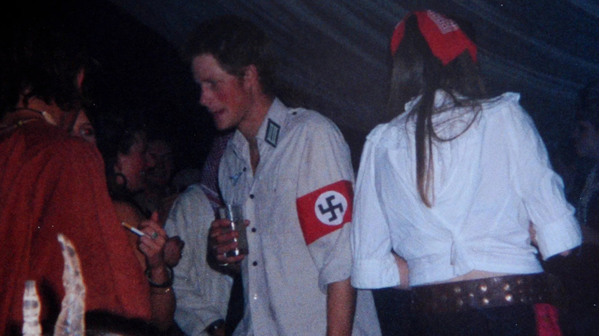 Prince Harry Wearing a Nazi Costume