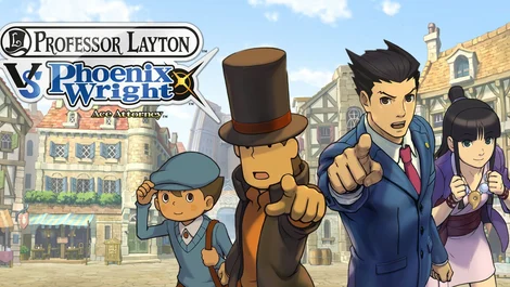 Professor Layton Vs Phoenix Wrigh t Ace Attorney