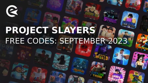 Project Slayers codes september 2023