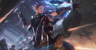 Psy Ops Ezreal HD skin splash