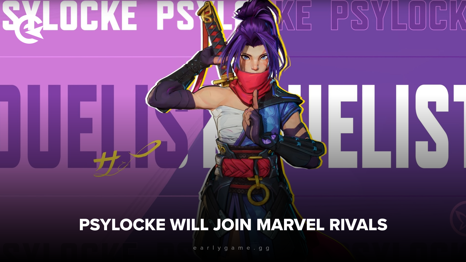 Psylocke will join Marvel Rivals