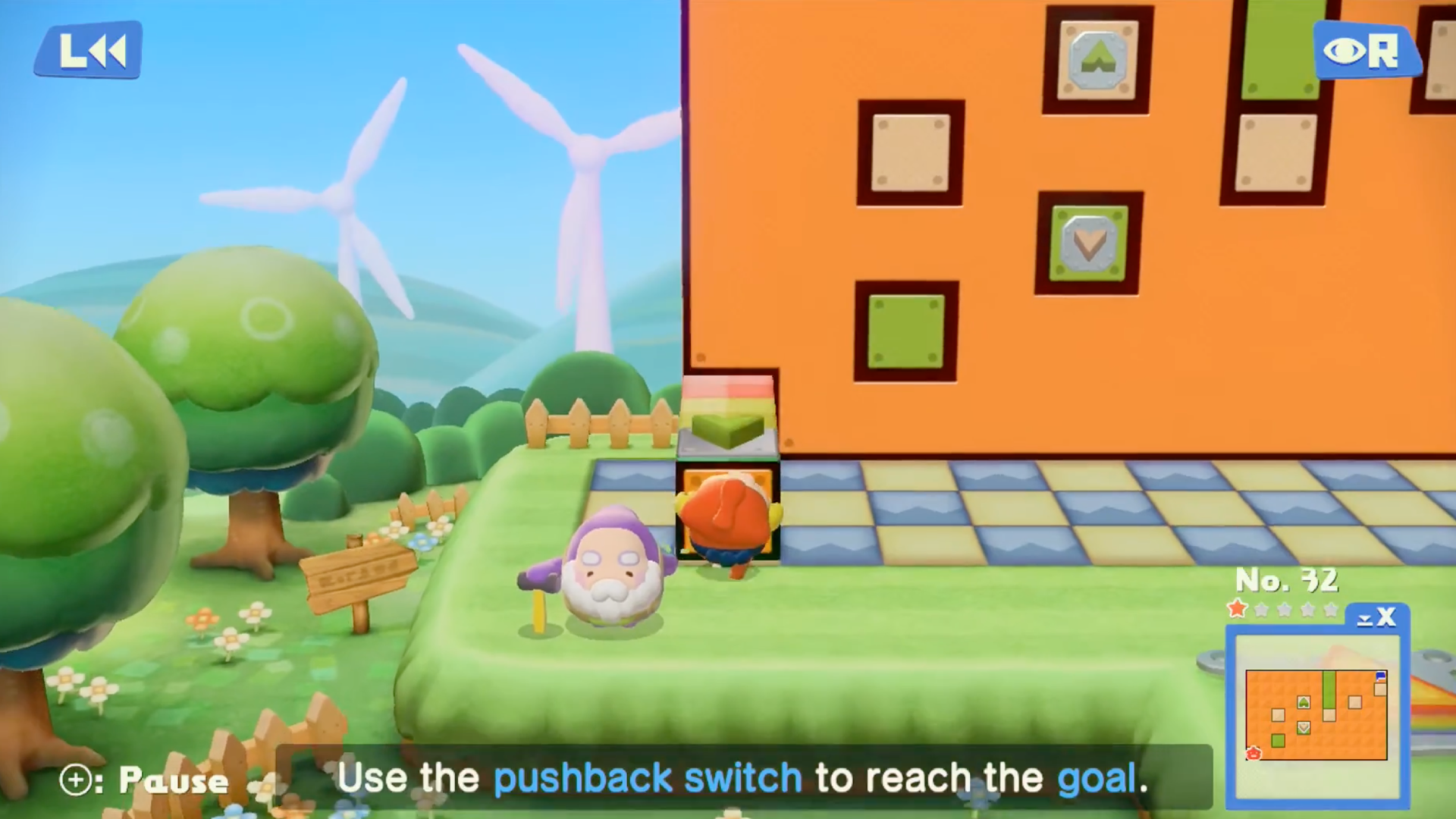 Pushmo Park Stage Concept