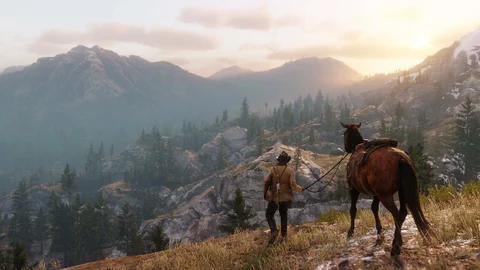 RDR2 cinematic screenshot