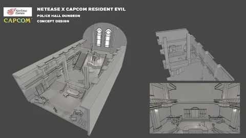 RE2 mobile concept art 3