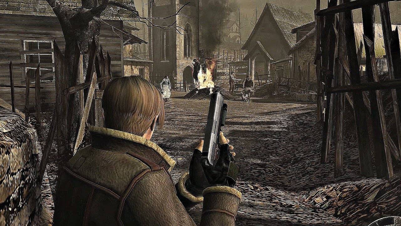 RE4 village fight MSN
