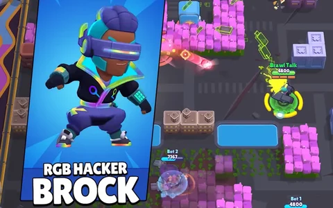 RGB Hacker Brock Brawl Stars