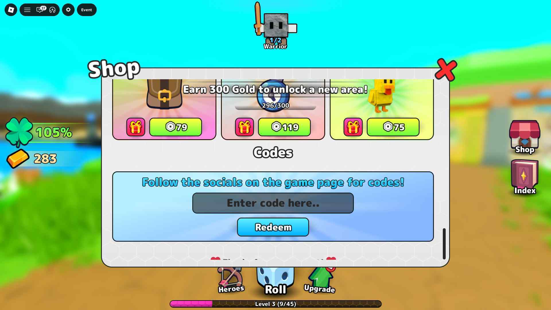 RNG Heroes How To Redeem Codes 2