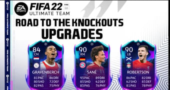 RTTK Tracker Upgrades FIFA 22 FUT Road to the Knockouts