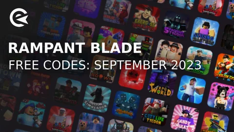 Rampant Blade Battleground codes september 2023