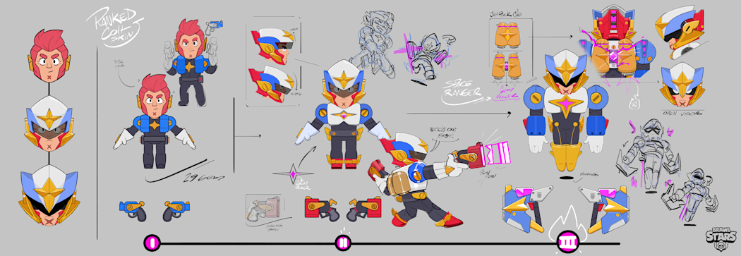 Ranked Colt Pro Skin Brawl Stars