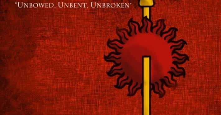 Ranking Every Game Of Thrones House Martell