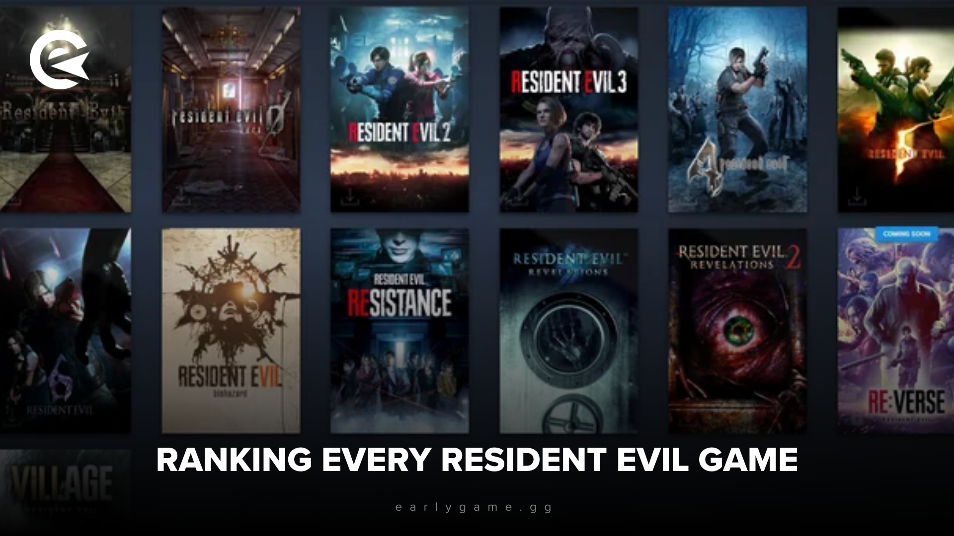Ranking Every Resident Evil Game
