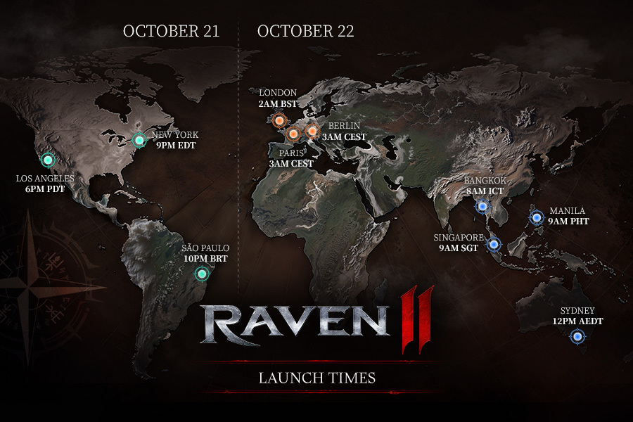Raven 2 release time