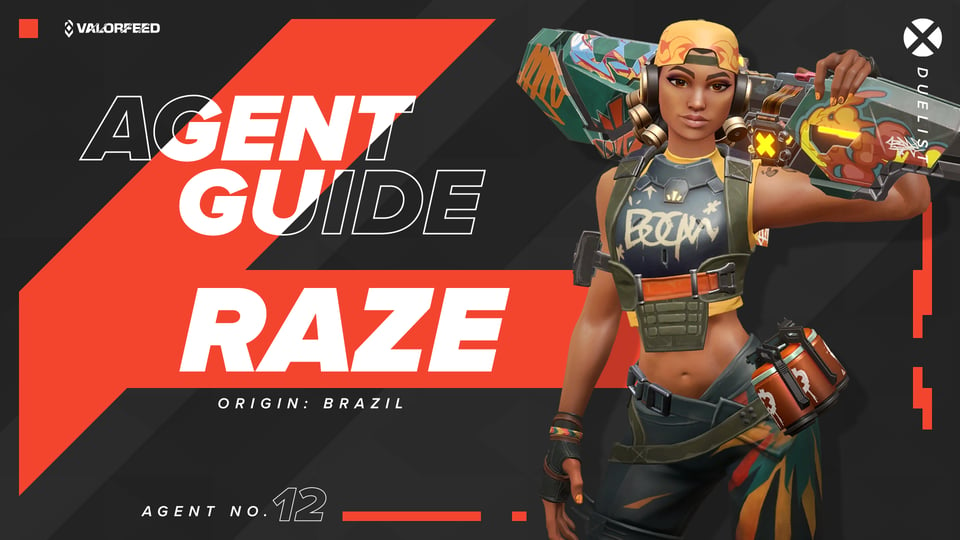 How To Play Raze | Valorant Agent Guide | ValorFeed