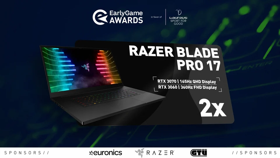 Win A Razer Laptop Worth 3K At The EarlyGame Awards | EarlyGame