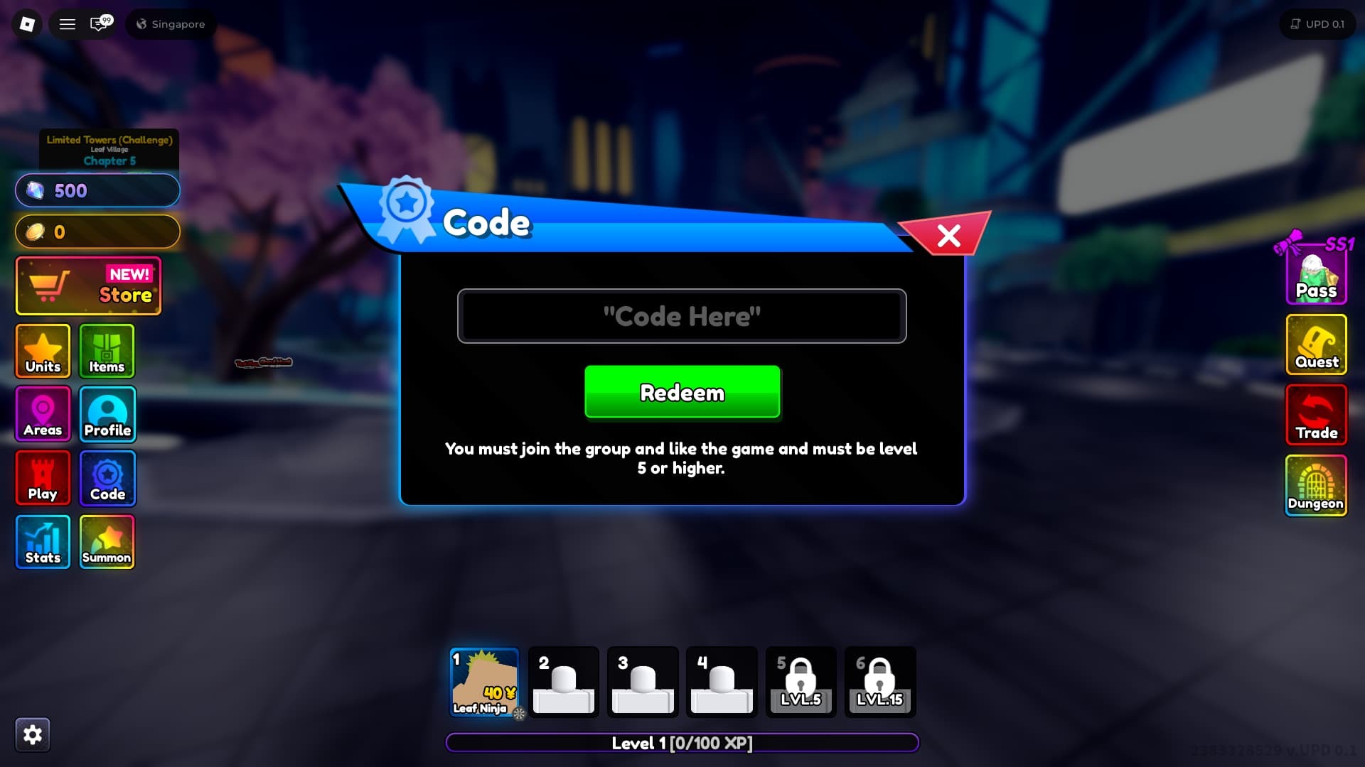 Re Rangers X How To Redeem Codes 1