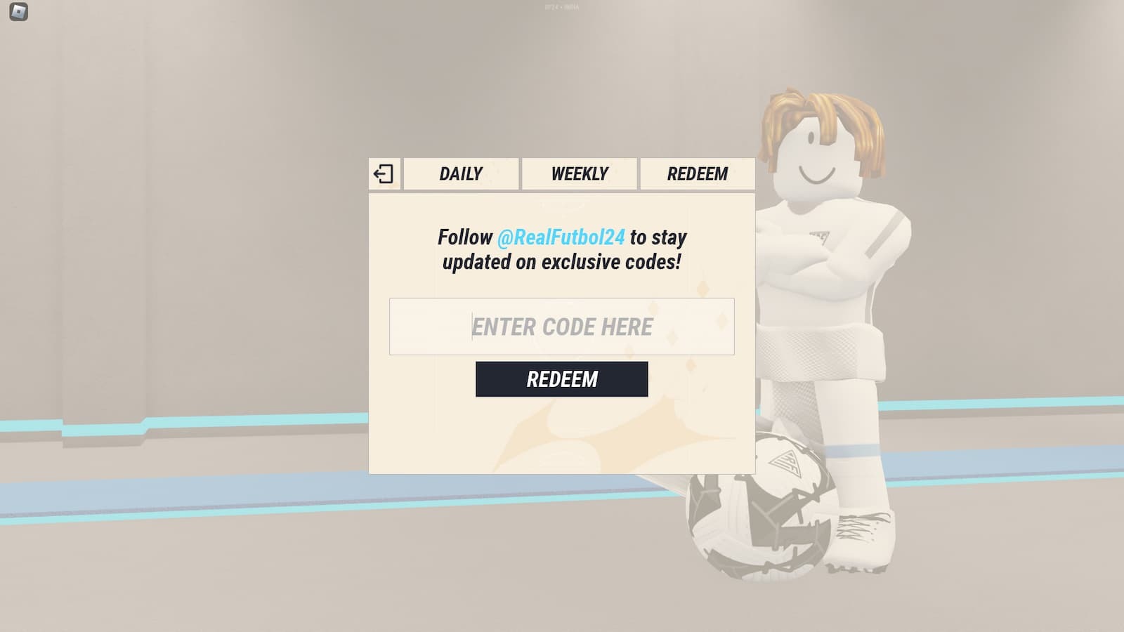 Real Futball 24 how to redeem codes