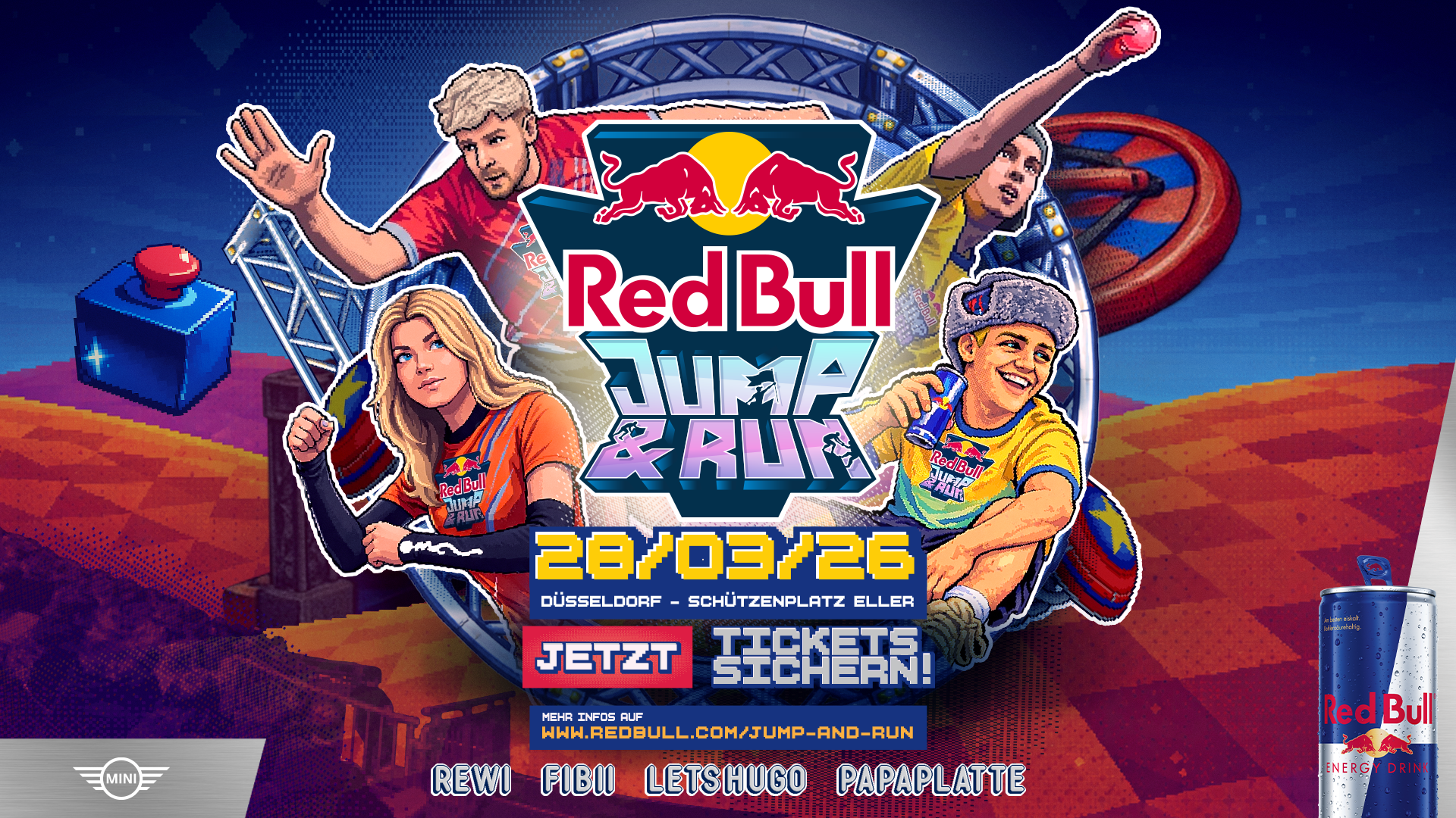 Red Bull Jump Run Key Visual