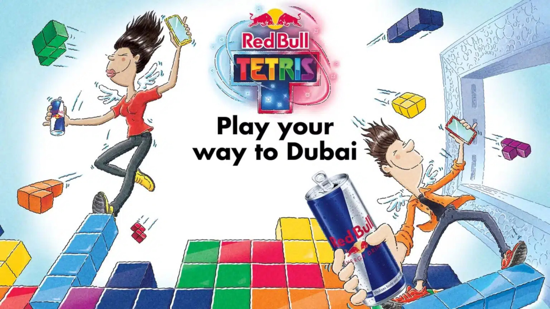 Red Bull Tetris