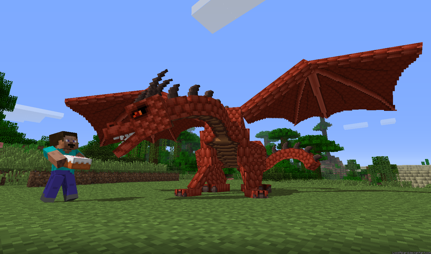 Red Dragon minecraft