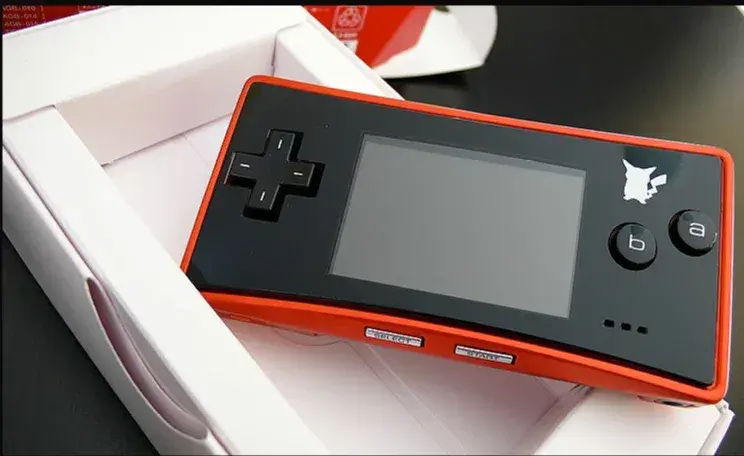Red Pokémon Game Boy Micro