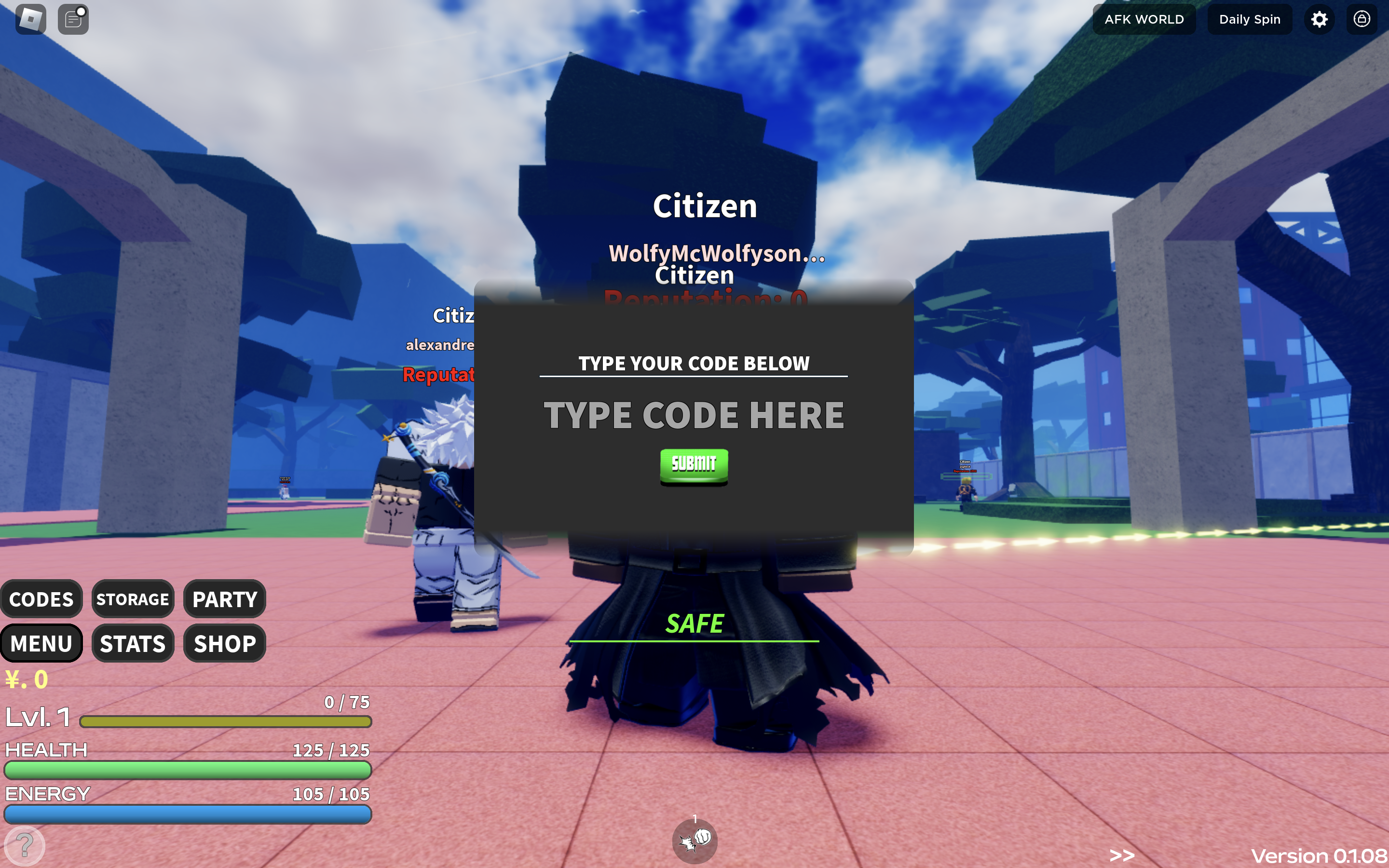 Redeem Codes In Anime Quest