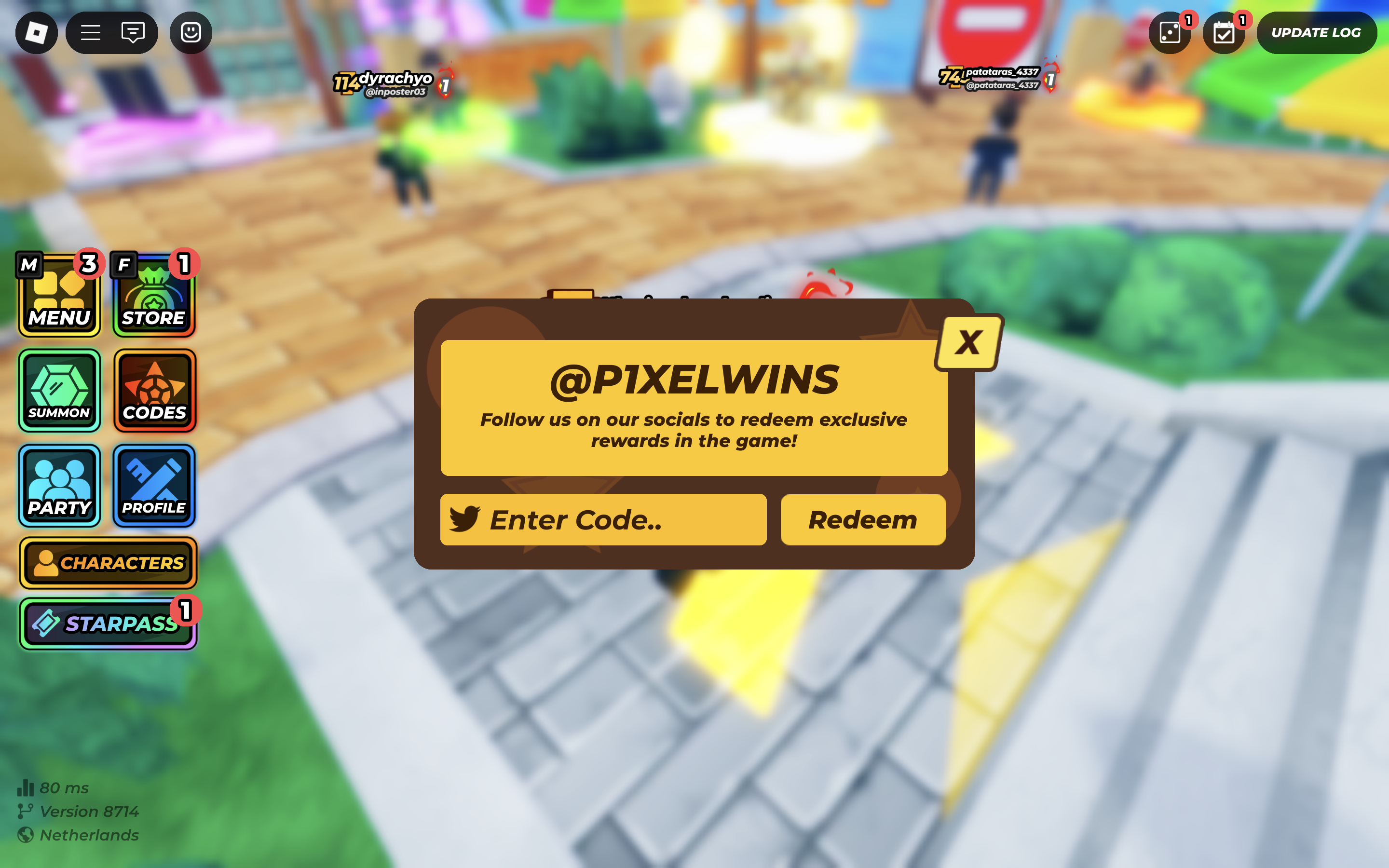Redeem Codes In Jump Stars