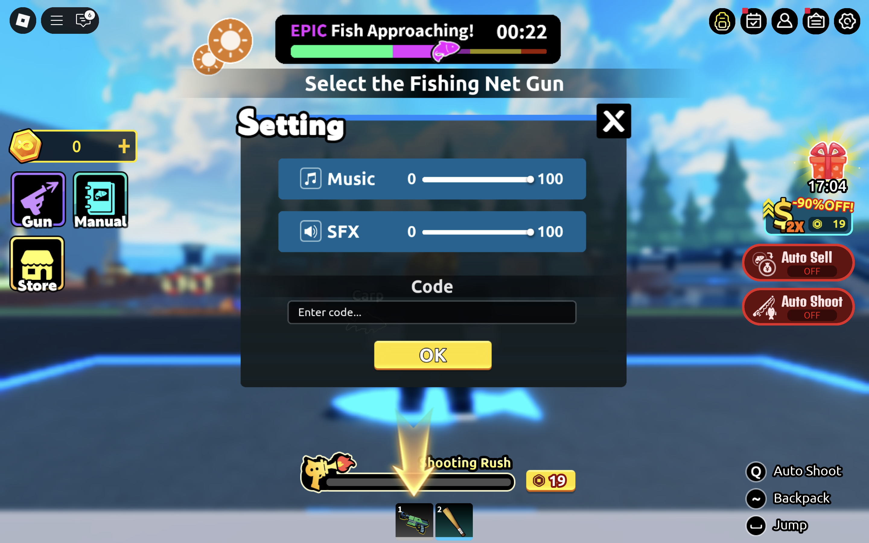 Redeem Codes In Loot Fish
