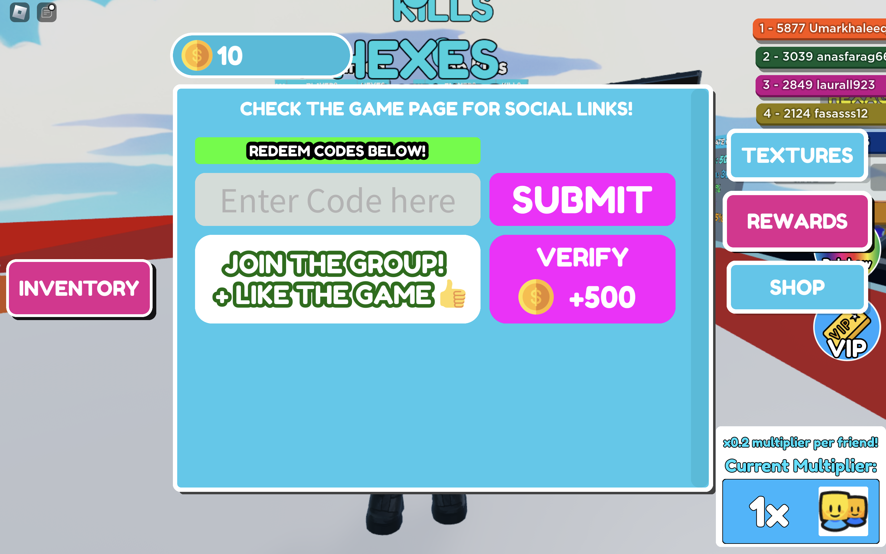 Redeem Codes In Paper Io Simulator