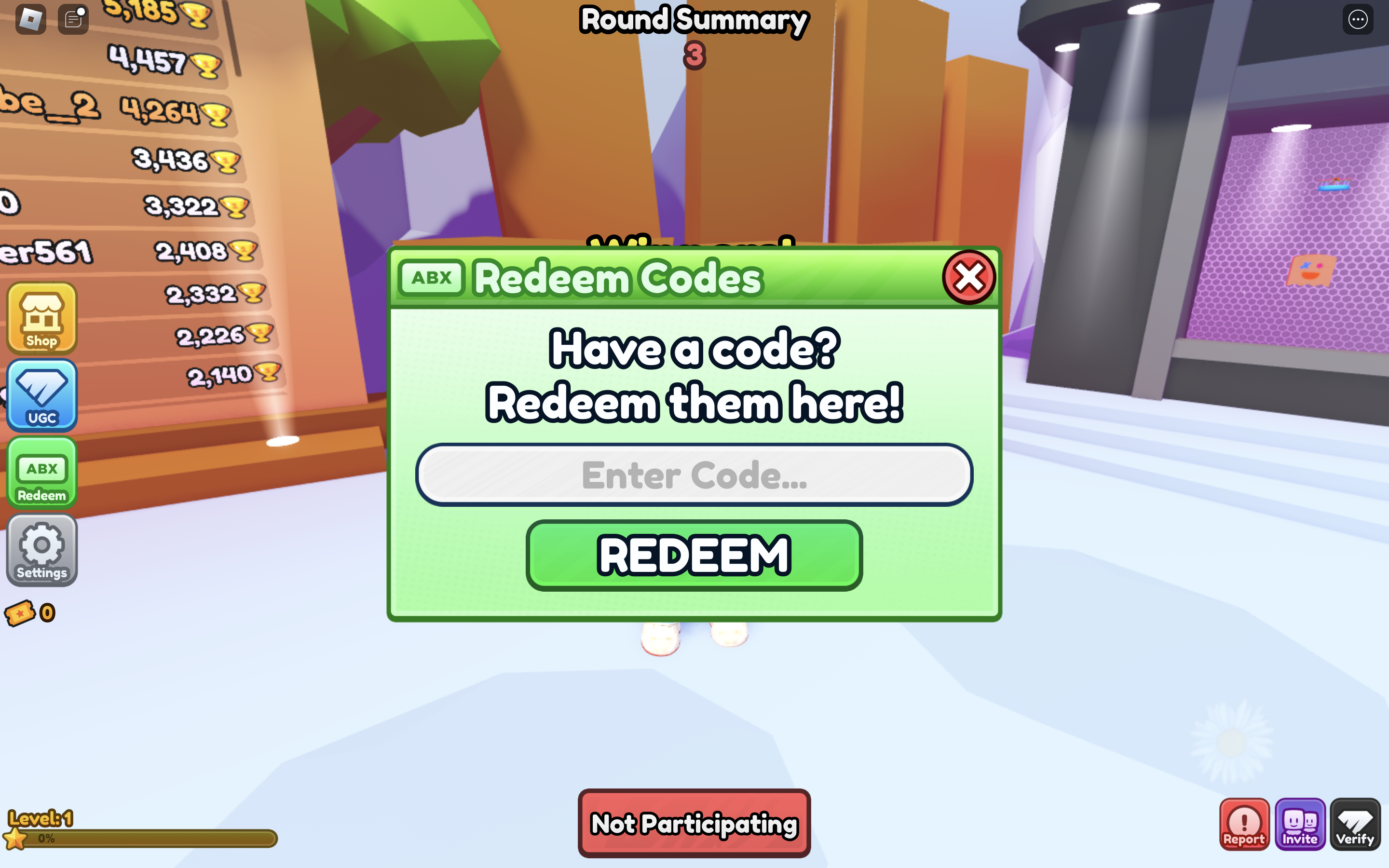 Redeem Codes In Rapid Rumble