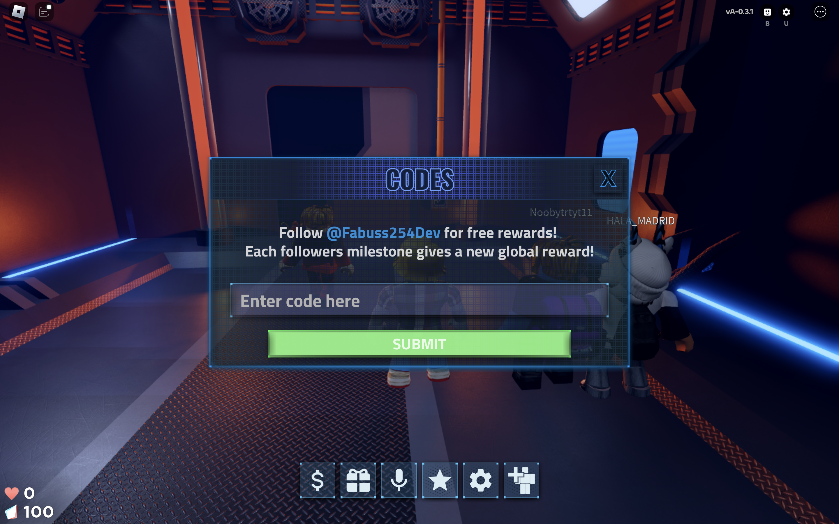 Redeem Codes In Roblox Descent