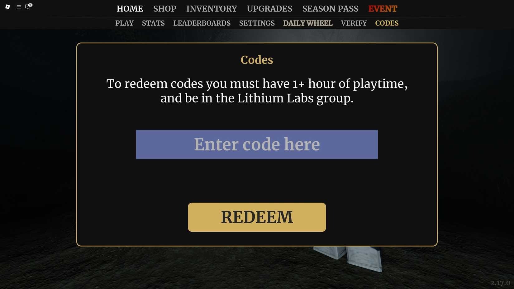 Redeem Codes In Specter