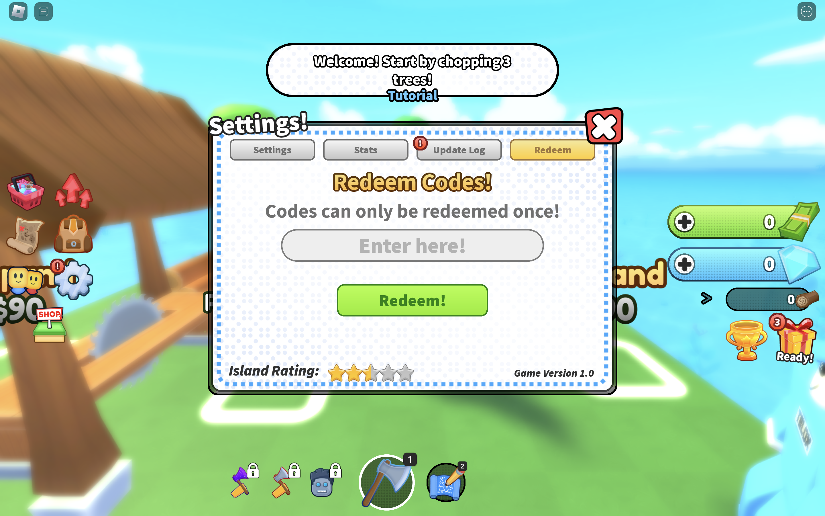Redeem Codes In Timber 2