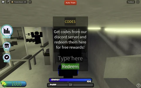 Redeem Codes In Untitled Gym Game