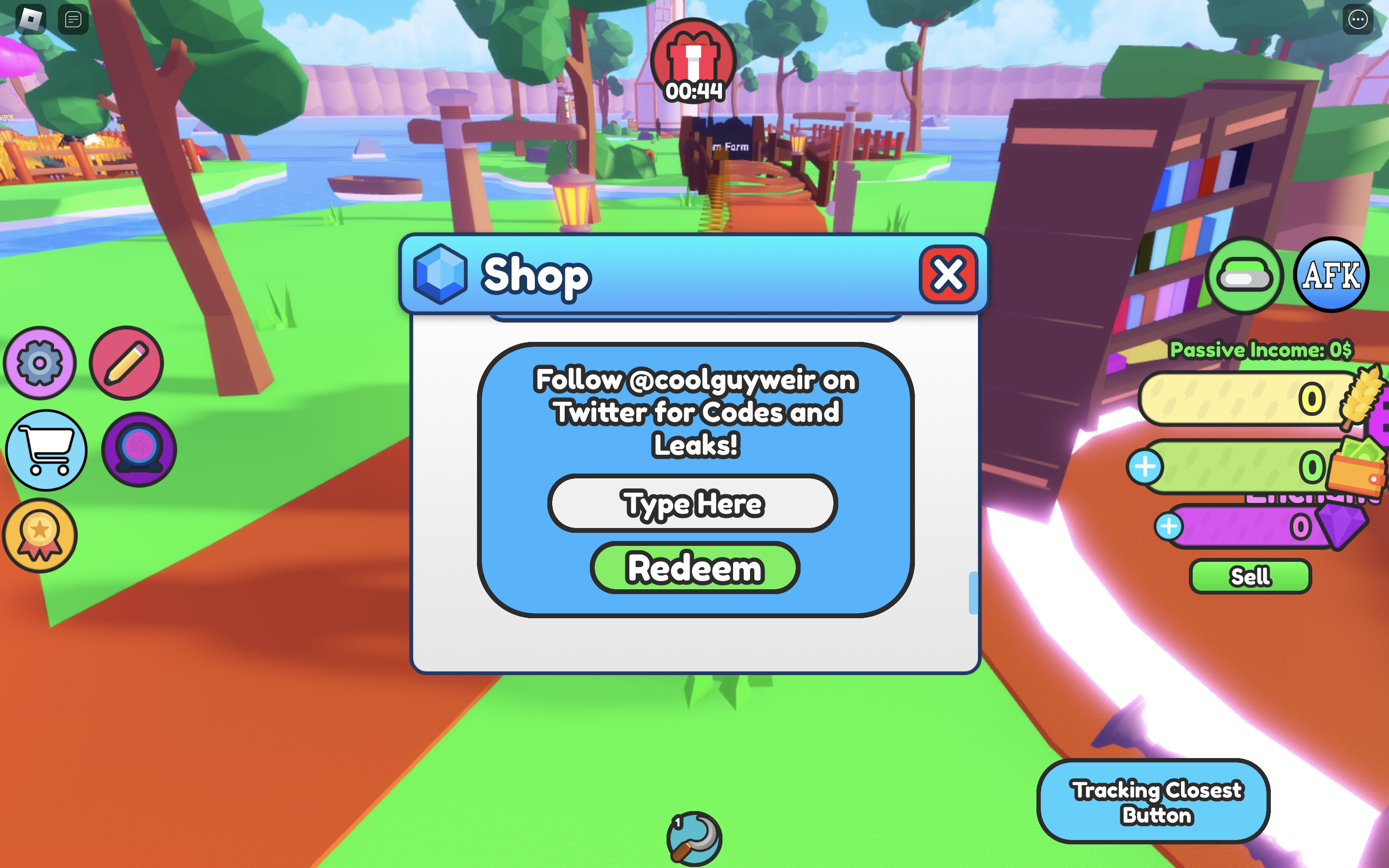 Redeem Codes In Your Farm