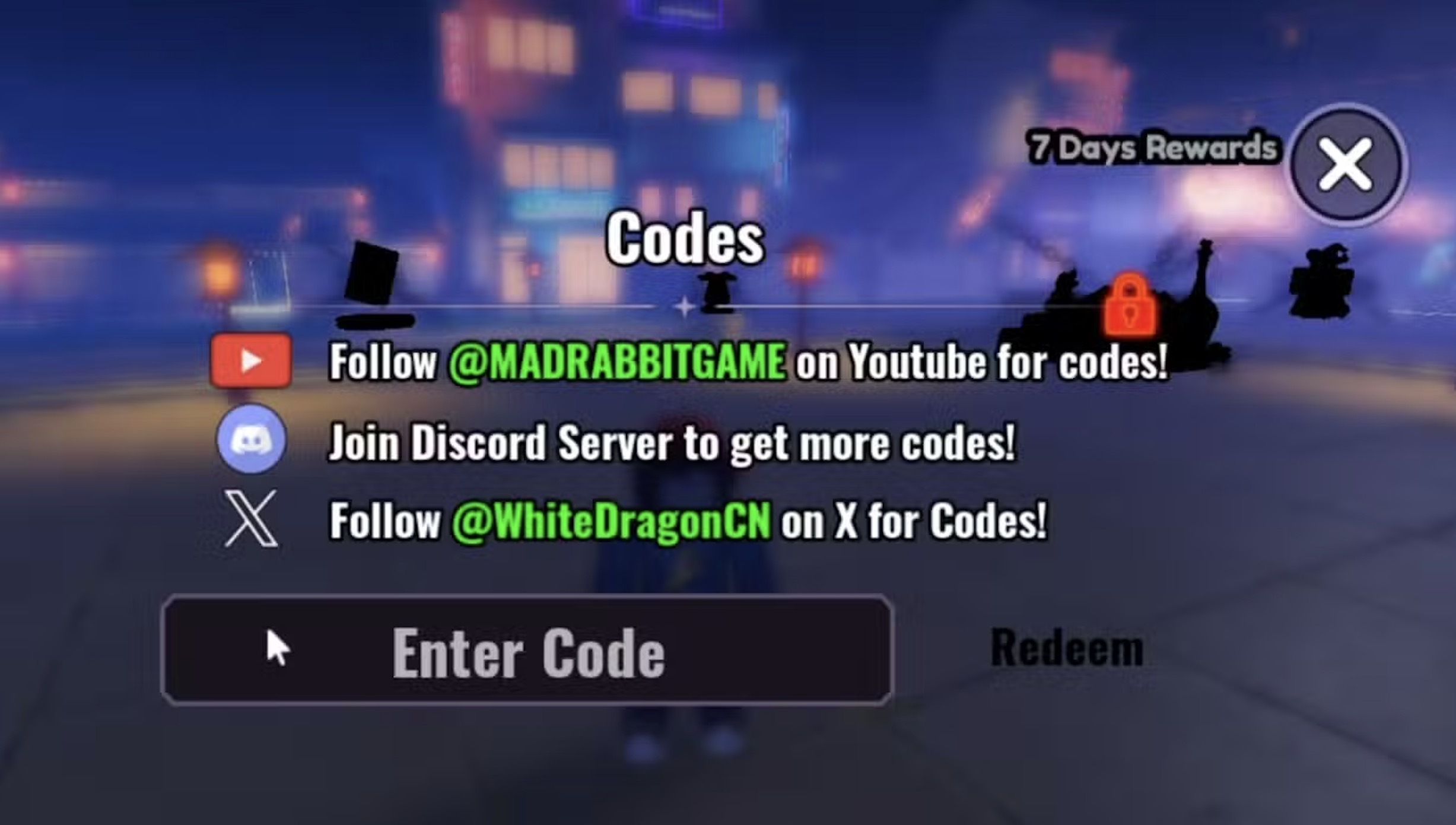 Redeem Codes in Anime Fate Echoes