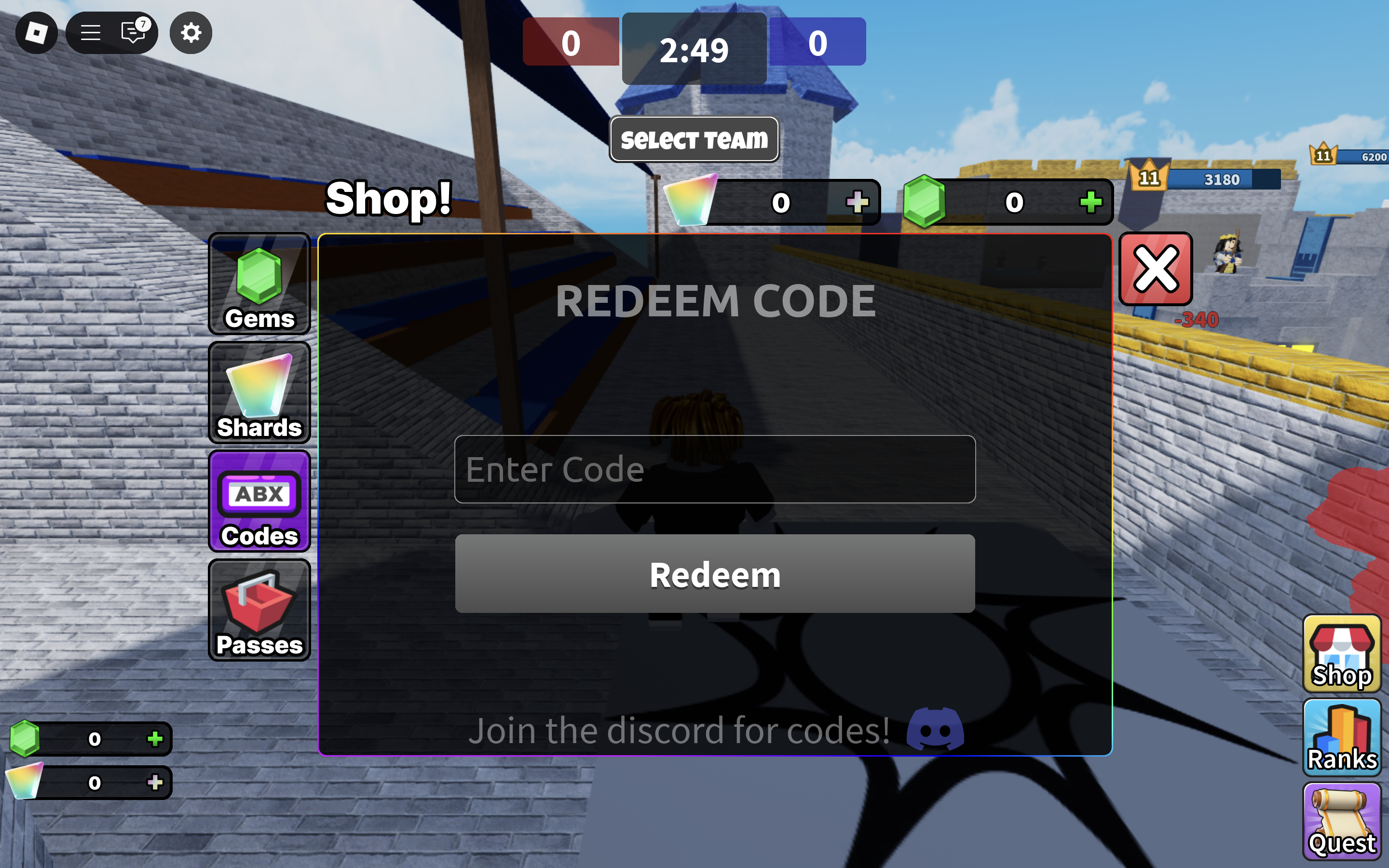 Redeem Your Codes in Clashers Royale