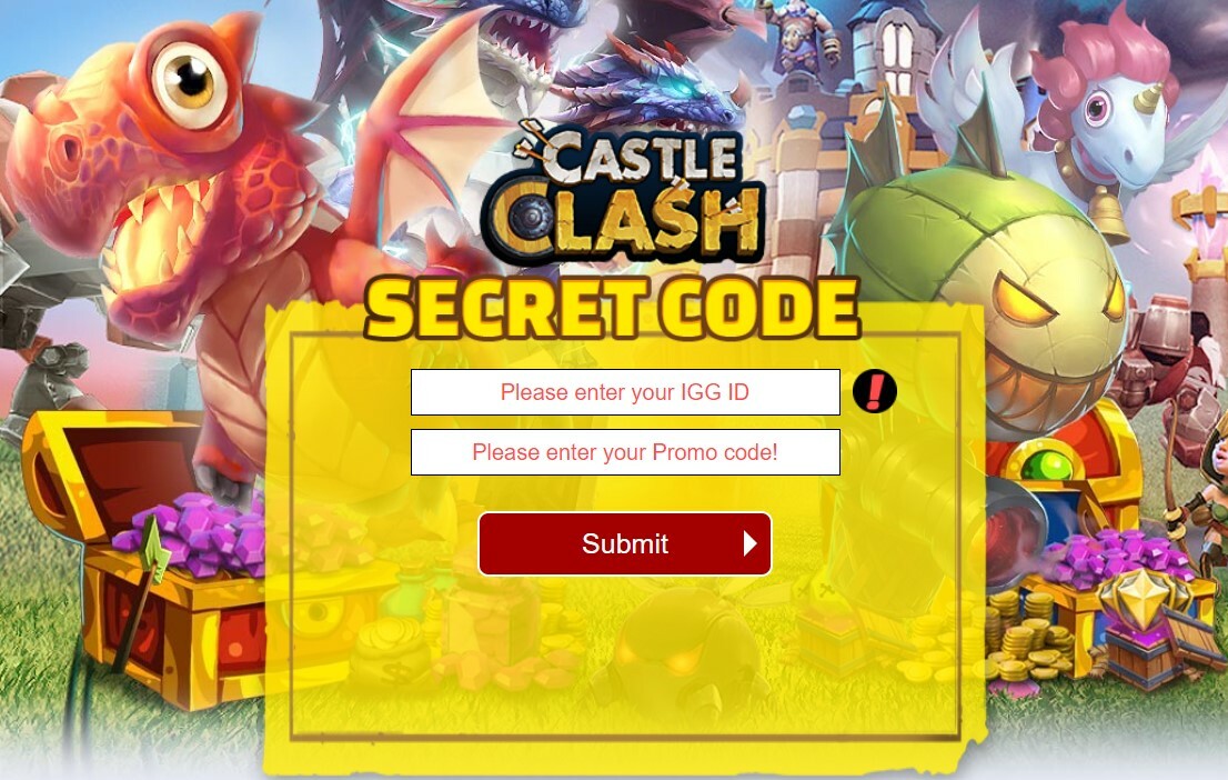Redeem Castle Clash Codes