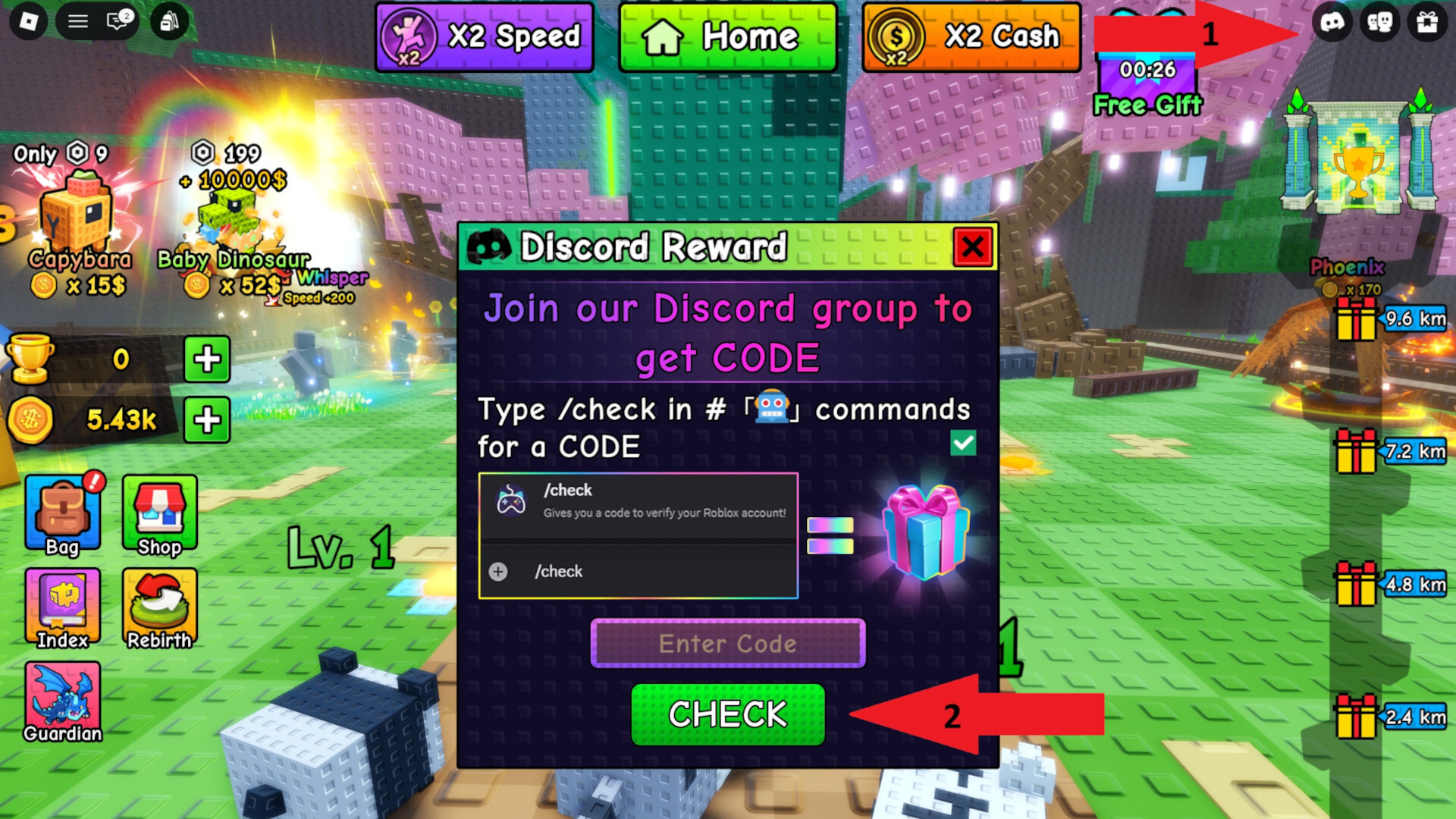 Redeeming Codes Build To Climb