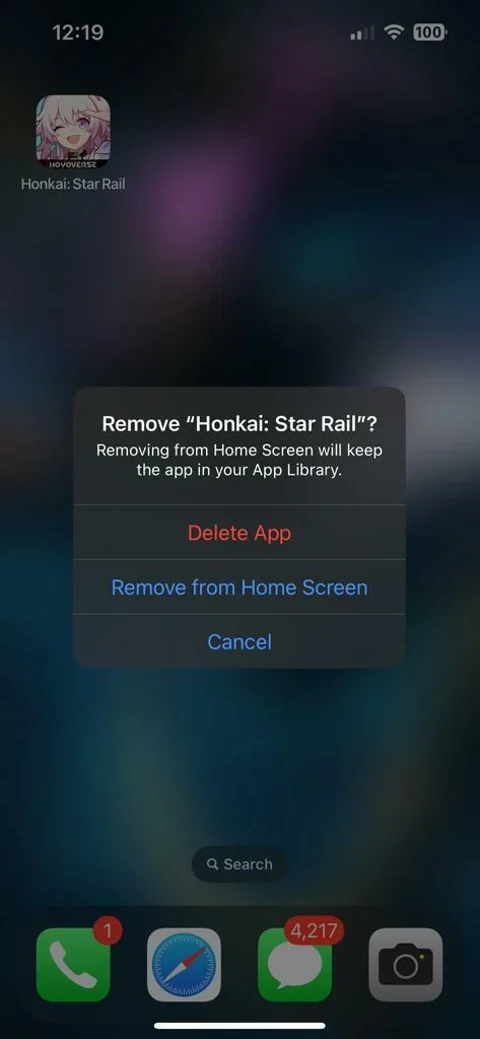 Remove HSR