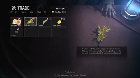Resident Evil 4 Yellow Herb